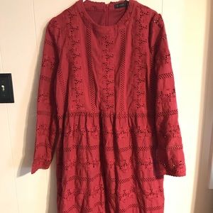 Roolee Blooming Lace Midi Dress